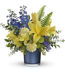 Sapphire Sunrise Bouquet from Mona's Floral Creations, local florist in Tampa, FL